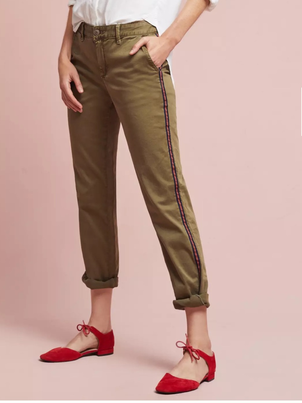 Anthropologie chino pants